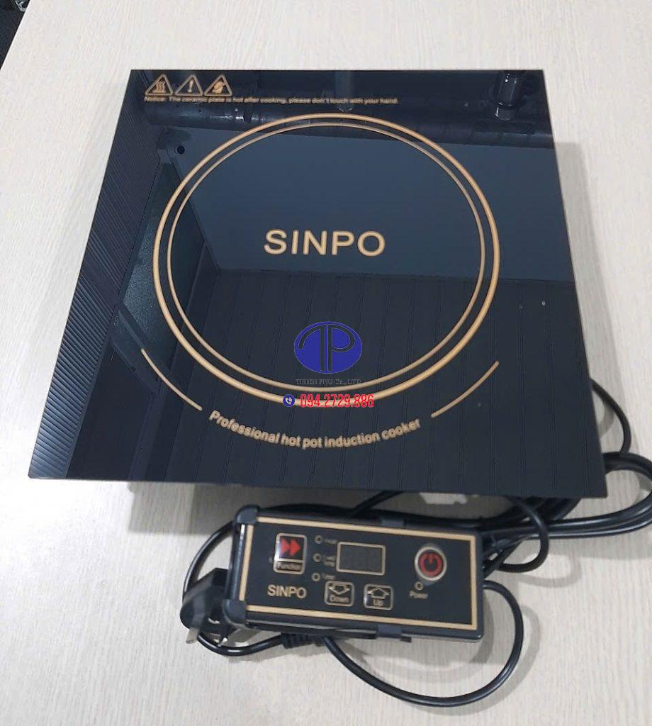 Bếp từ vuông sử dụng cho bàn ăn từ 4 - 6 người