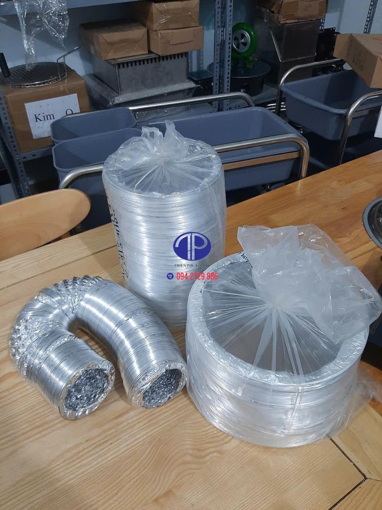Bếp Thiên Phú địa chỉ cung cấp ống gió bạc mềm số lượng lớn hiện nay