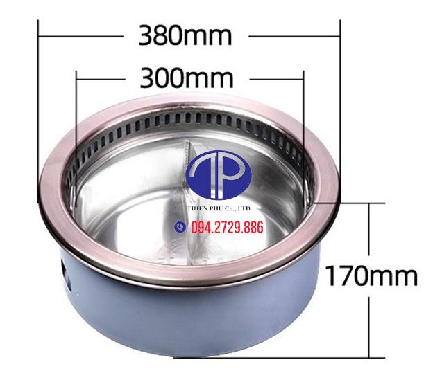 Bếp được thiết kế phù hợp với nhu cầu sử dụng