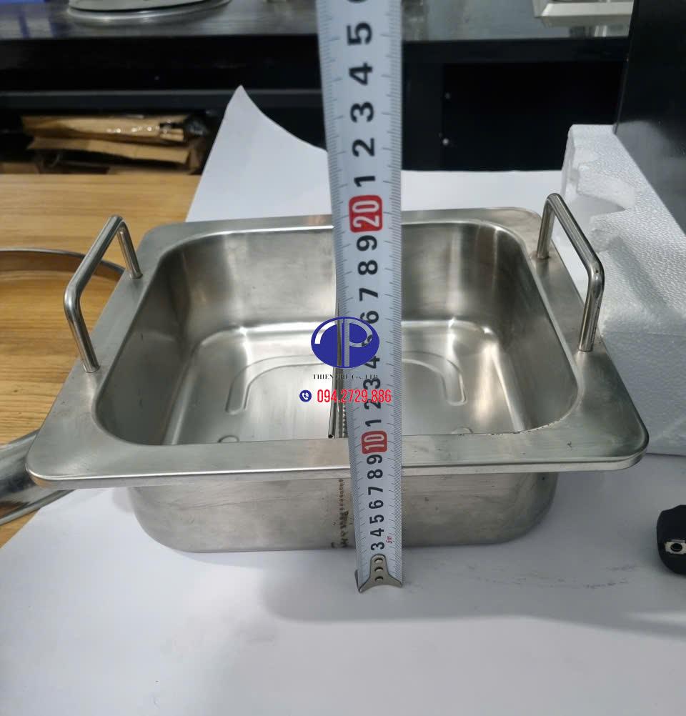 Chiều cao của bếp lẩu 2 ngăn