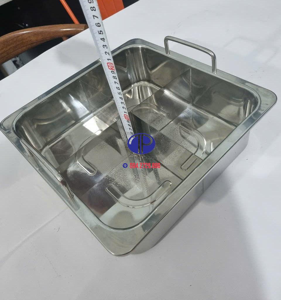 Nồi có kích thước phù hợp với nhu cầu sử dụng của nhà hàng, quán ăn