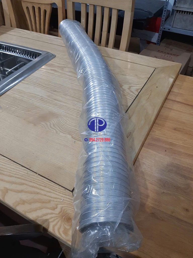 Ống gió nhôm nhún dễ dàng lắp đặt và sử dụng