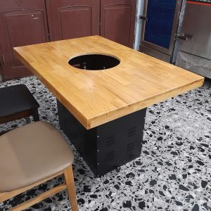 Bàn ghế lẩu nướng giá rẻ cho nhà hàng