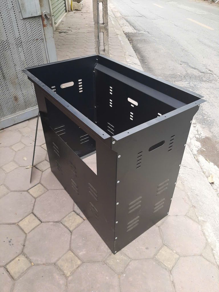 Chân bàn sắt hộp nhà hàng nướng không khói BBQ