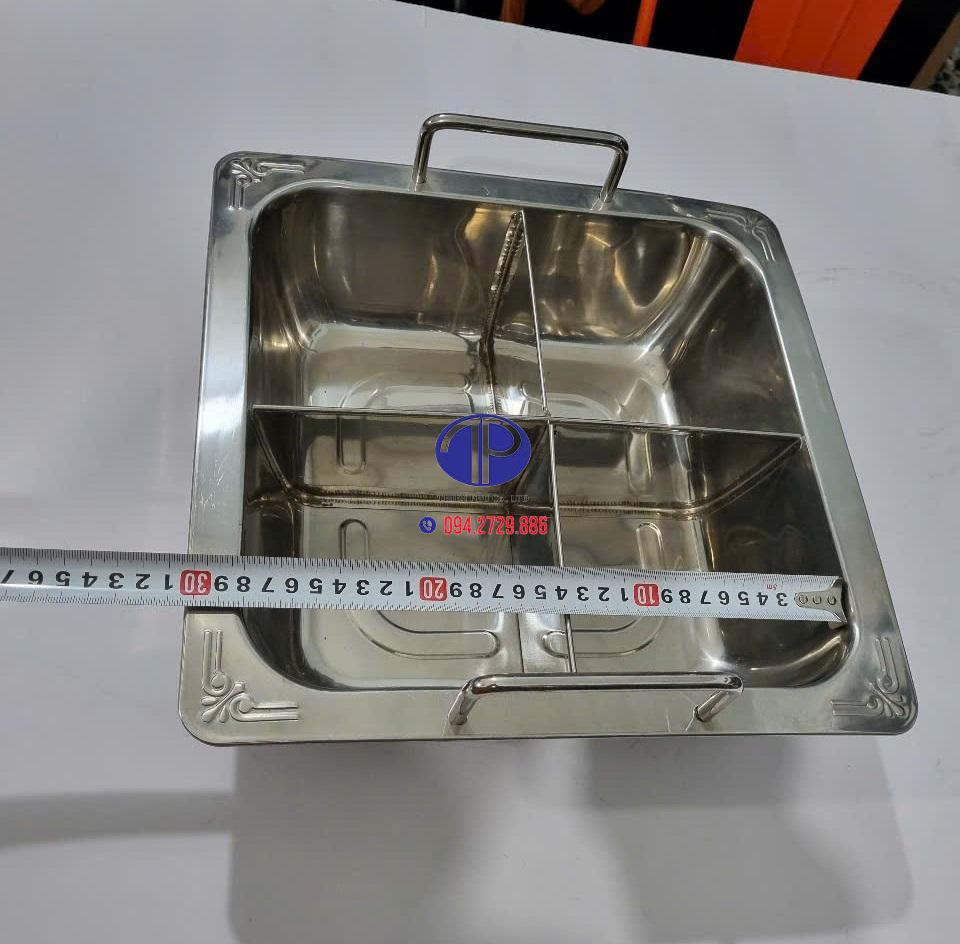 Chất liệu inox an toàn khi sử dụng