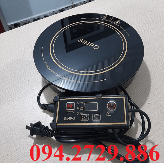 Thông tin chi tiết bếp từ lẩu âm bàn tròn 3000w