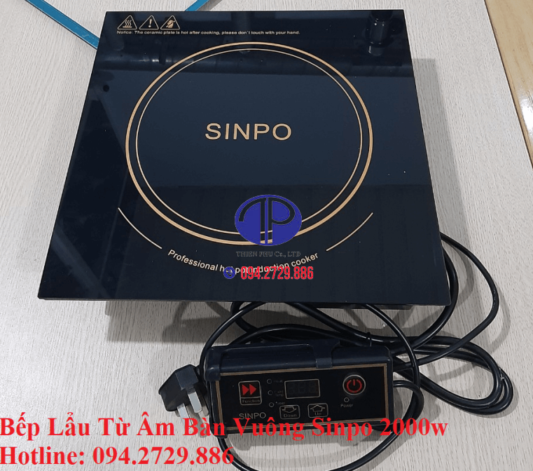 Giới thiệu bếp lẩu 1 ngăn âm bàn