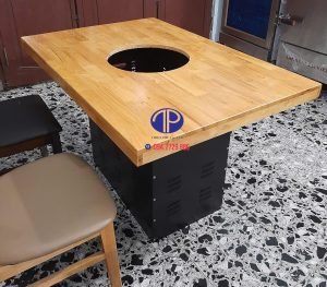 Chân bàn bếp lẩu nướng Hàn Quốc