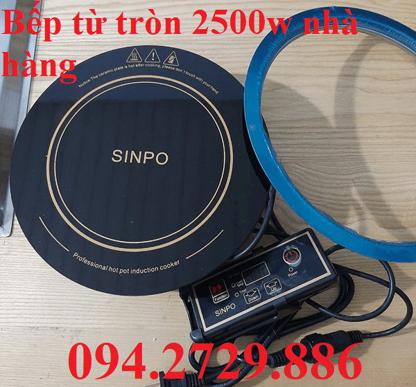 Thông tin bếp từ lẩu âm bàn tròn 2500w