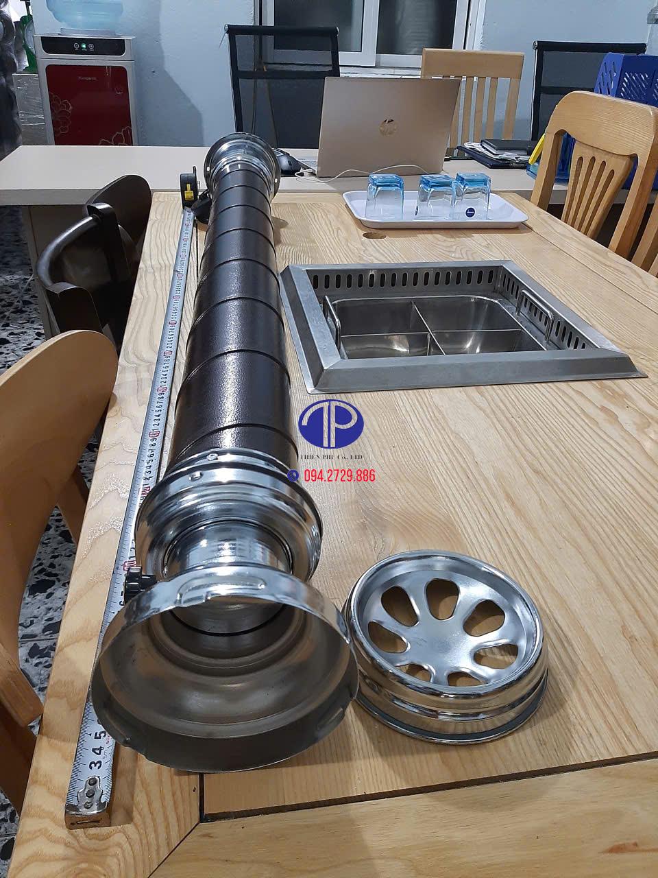 Lý do nhà hàng nên đầu tư ống hút khói BBQ tại bàn ngay từ đầu