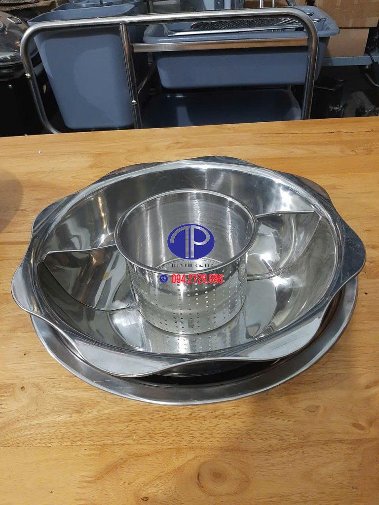 Bếp Thiên Phú địa chỉ cung cấp bếp lẩu tròn 3 ngăn giá tốt