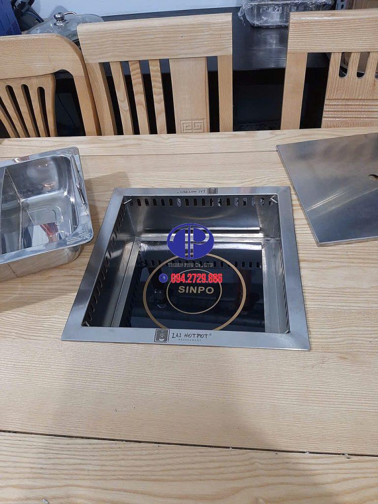 Phù hợp với bàn ăn từ 4 - 6 người