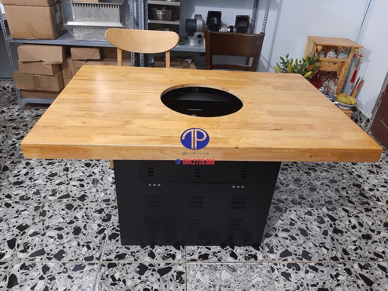 Chân bàn bếp lẩu Hà Nội