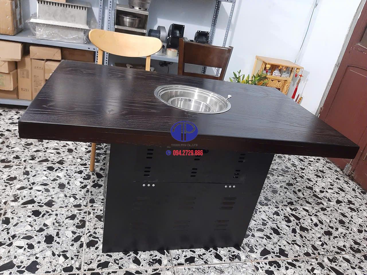Bàn ghế lẩu nướng đa dạng mẫu mã, kiểu dáng