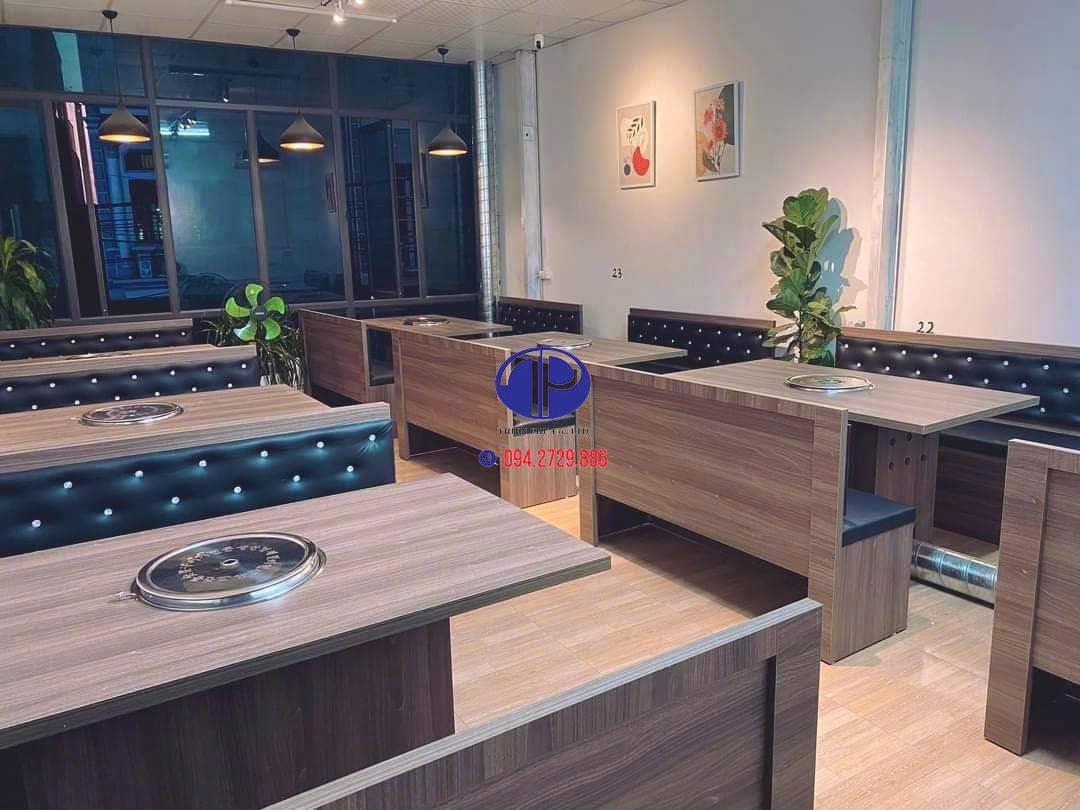 Chân bàn bếp nướng phù hợp với mọi không gian