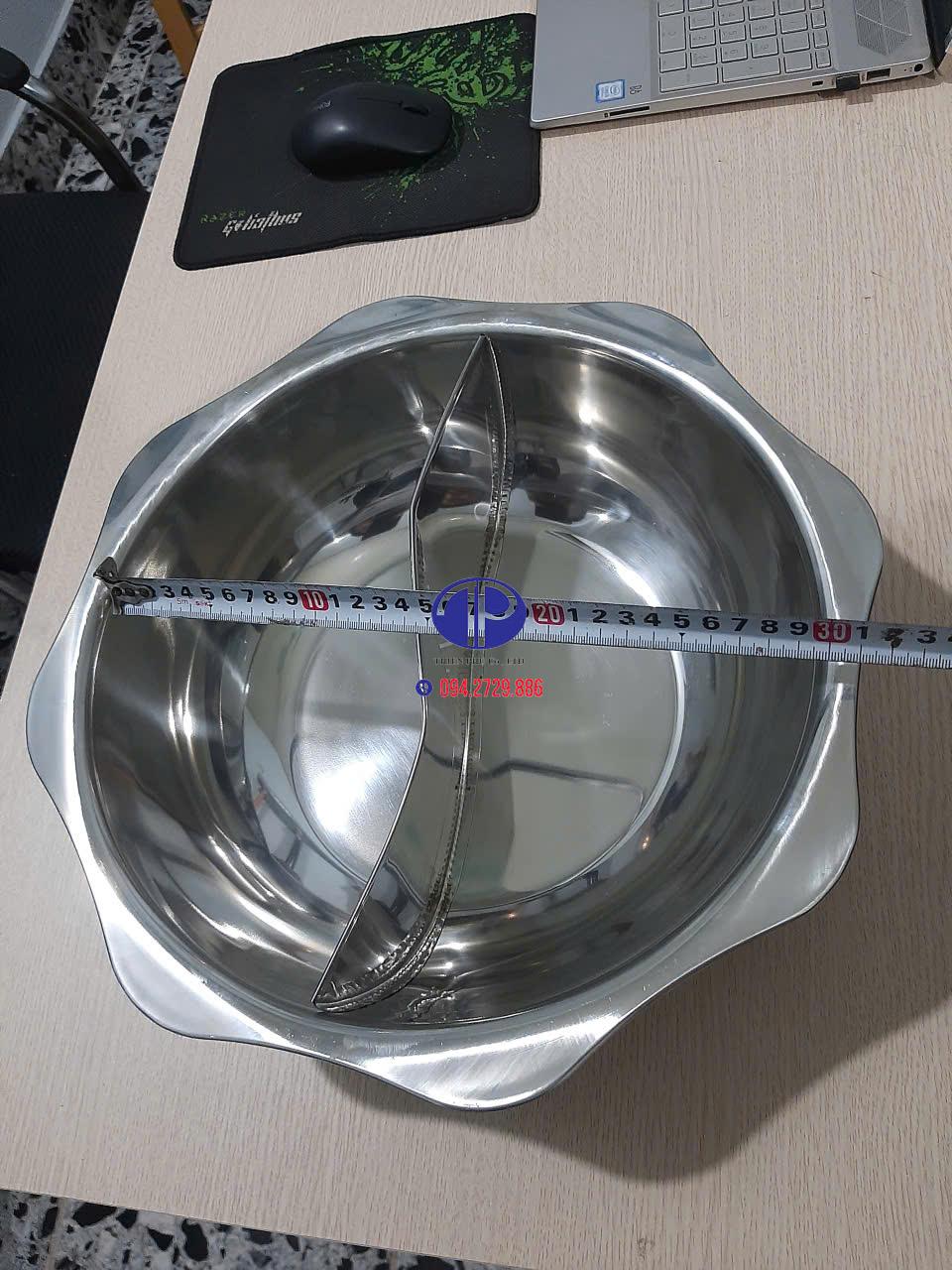 Kích thước nồi to, phù hợp cho mọi quy mô quán