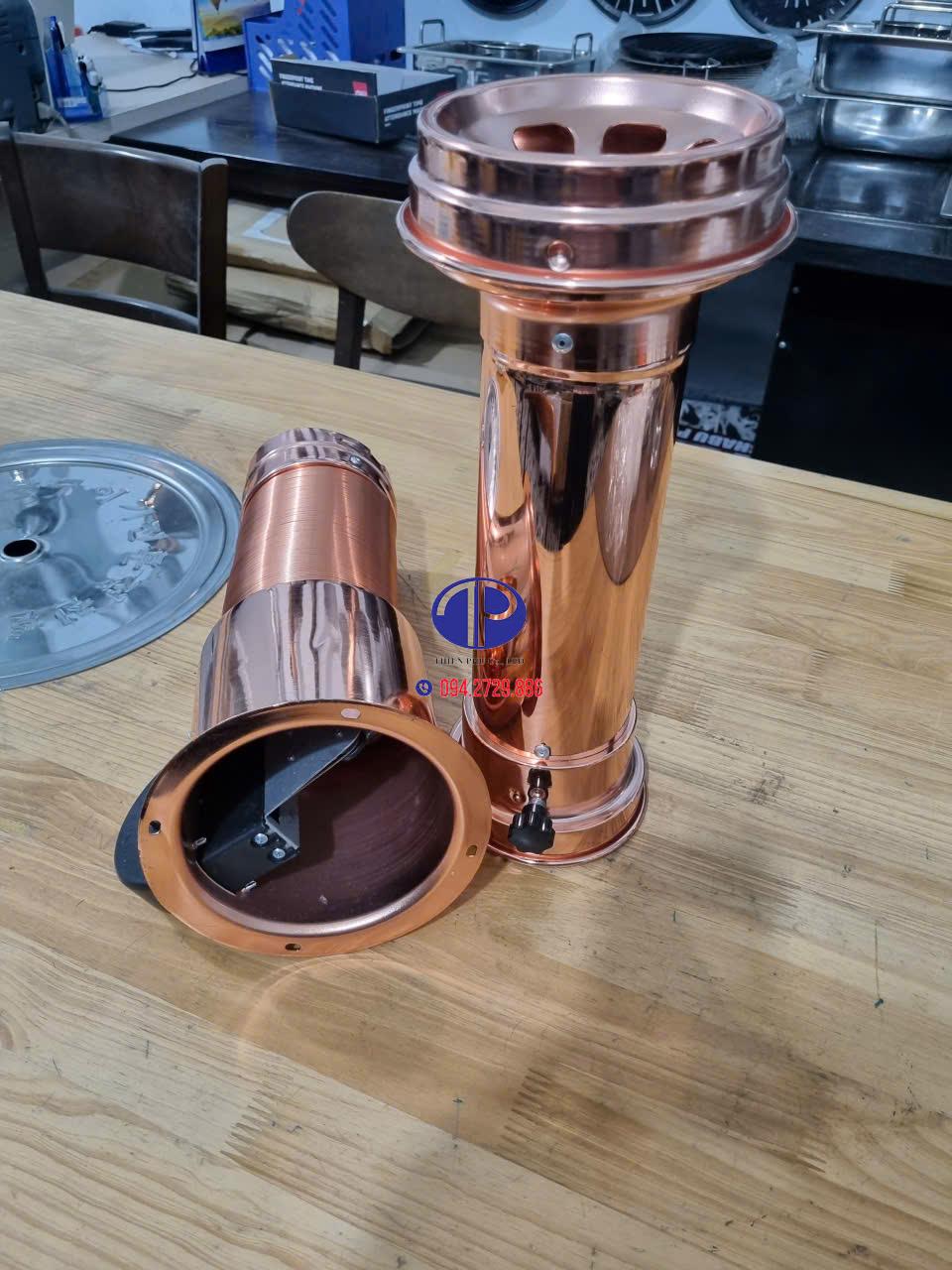 Ống hút khói mềm BBQ dành cho nhà hàng quán ăn
