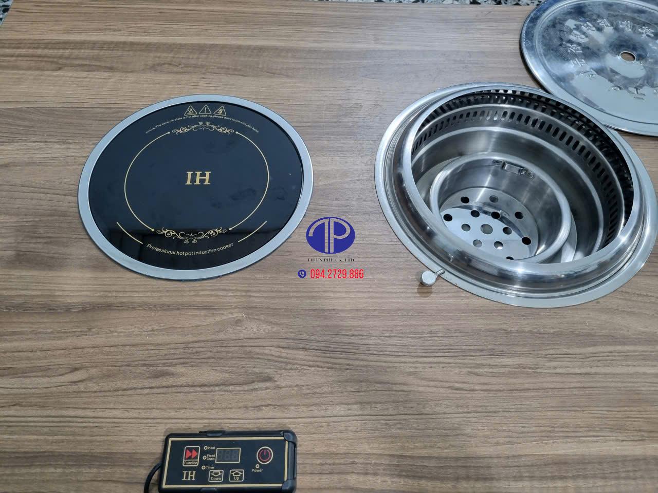 Bếp Thiên Phú cung cấp các loại bếp từ lẩu nhà hàng âm bàn cao cấp