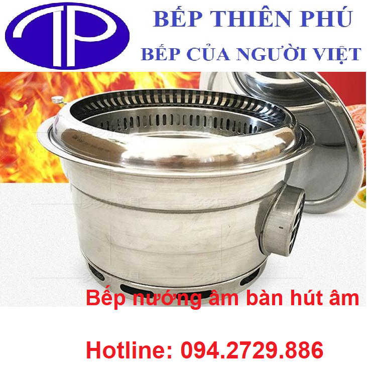 Bếp nướng âm bàn hút âm giá rẻ ở Hà Nội - TPHCM