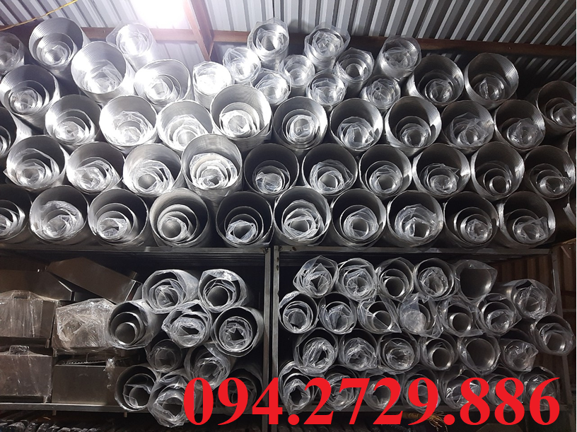 Cung cấp các loại ống gió mềm - ống nhôm nhún giá rẻ nhất ở Hà Nội - Ship hàng Toàn Quốc