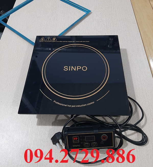 Bếp từ vuông sinpo 2000w âm bàn nhà hàng lẩu giá rẻ