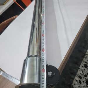 Ống cứng hút khói bếp nướng màu inox bạc