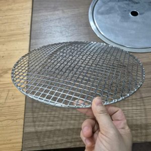 Vỉ nướng inox 304 chống dính không tay cầm tiện dùng cho bếp nướng BBQ nhà hàng