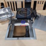 Vì sao bếp từ lẩu 2 ngăn vuông được nhiều quán lẩu lựa chọn