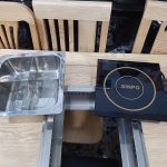 Bếp lẩu vuông 4 ngăn Thiết kế tiện lợi cho nhiều loại nước lẩu