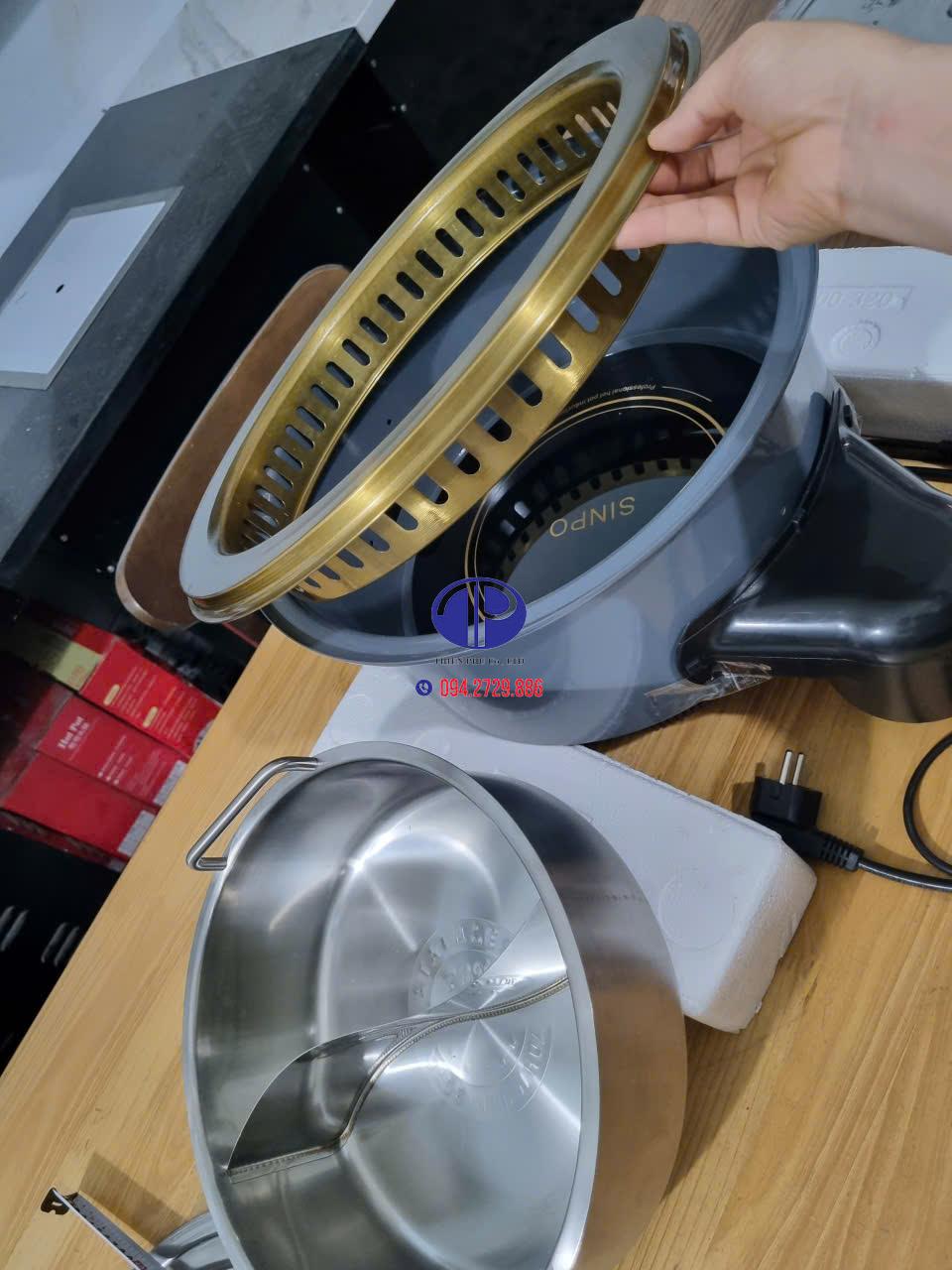 Có nên sử dụng bếp lẩu tròn 2 ngăn cho nhà hàng và quán ăn