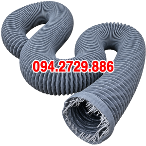 Cung cấp ống vải mềm lõi thép chống cháy D100-D125-D150-D200-D250-D300 giá tốt